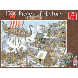 1000 Pieces of History The Vikings